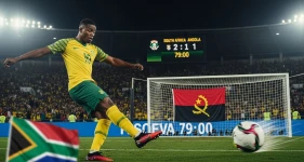South Africa past Angola 2-1 in AFCON 2025 