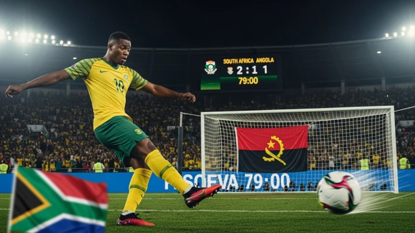 South Africa past Angola 2-1 in AFCON 2025 