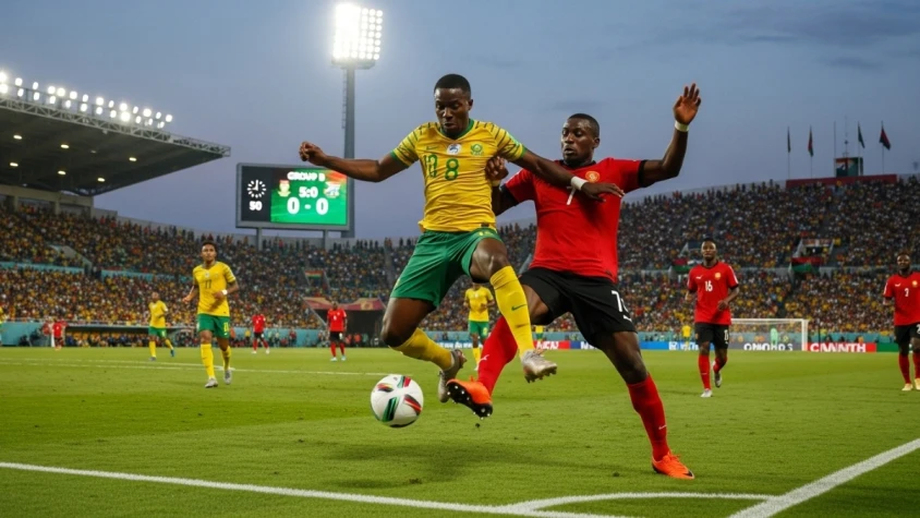 South Africa vs Angola - AFCON 2025