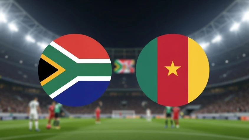 South Africa 1-2 Cameroon
